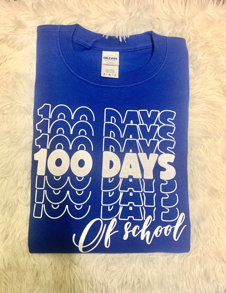 100 Days of School Tee